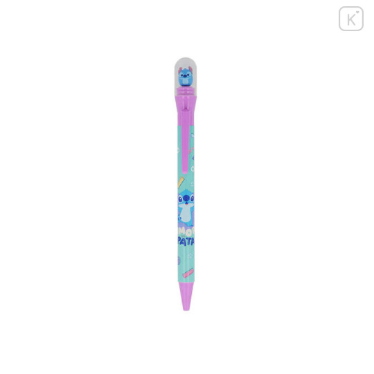 Japan Disney Rotating Mascot Ballpoint Pen - Stitch : Green - 1