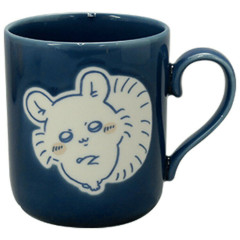 Japan Chiikawa Porcelain Mug - Momonga : Judging Navy