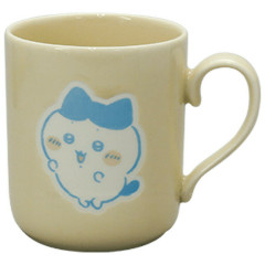 Japan Chiikawa Porcelain Mug - Hachiware : Light Yellow