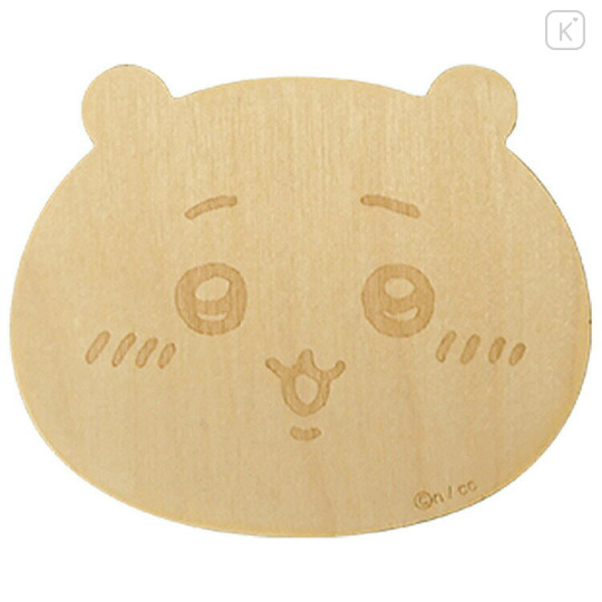 Japan Chiikawa Wooden Coaster - Chiikawa : Smile - 1