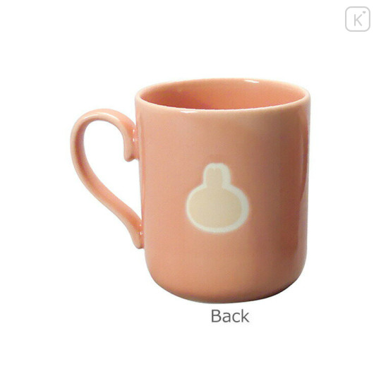 Japan Chiikawa Porcelain Mug with Coaster Set - Usagi : Pink - 2