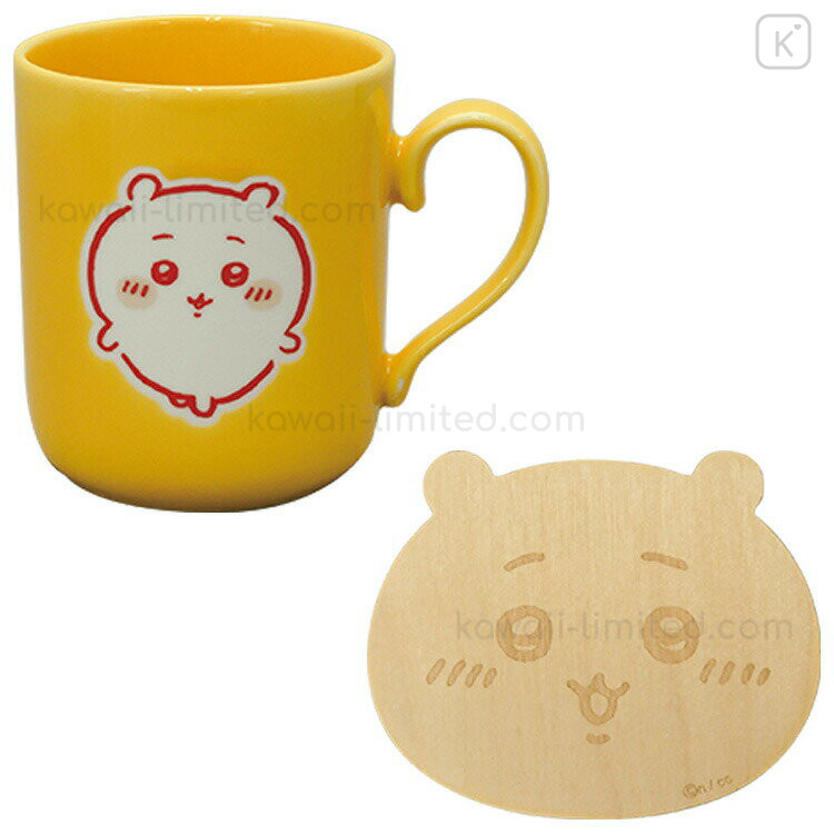 Japan Chiikawa Porcelain Mug with Coaster Set - Chiikawa