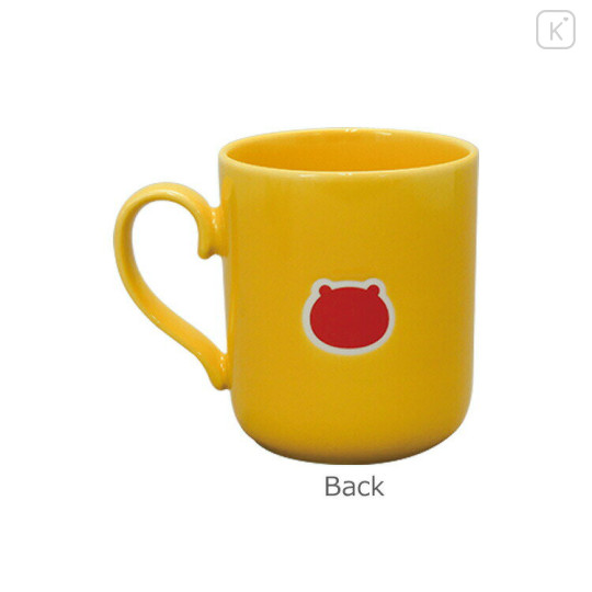 Japan Chiikawa Porcelain Mug with Coaster Set - Chiikawa : Deep Yellow - 2