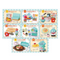 Japan Sanrio Miniature Figure Full Set - Hangyodon : Family Restaurant - 2