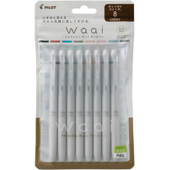 Japan Pilot FriXion Waai Erasable Gel Pen Set - 8 Colors