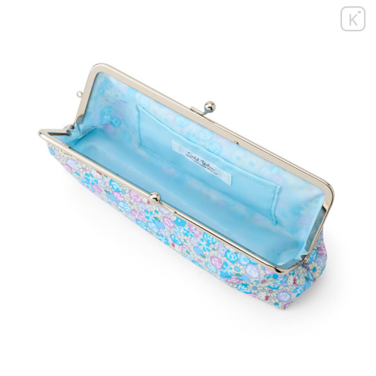Japan Sanrio Liberty Fabrics Pen Case - Hello Kitty : Apple Picking Blue - 3