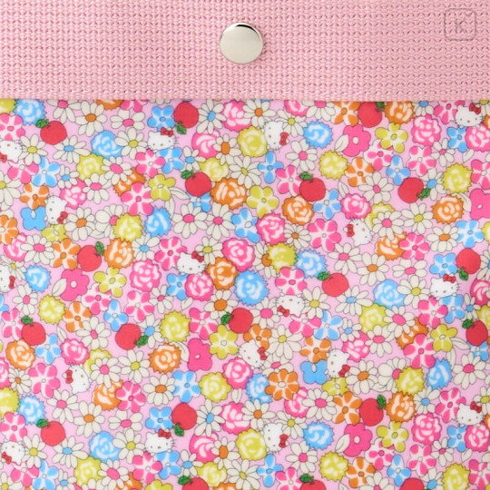 Japan Sanrio Liberty Fabrics Tote Bag (S) - Hello Kitty : Apple Picking Pink - 2