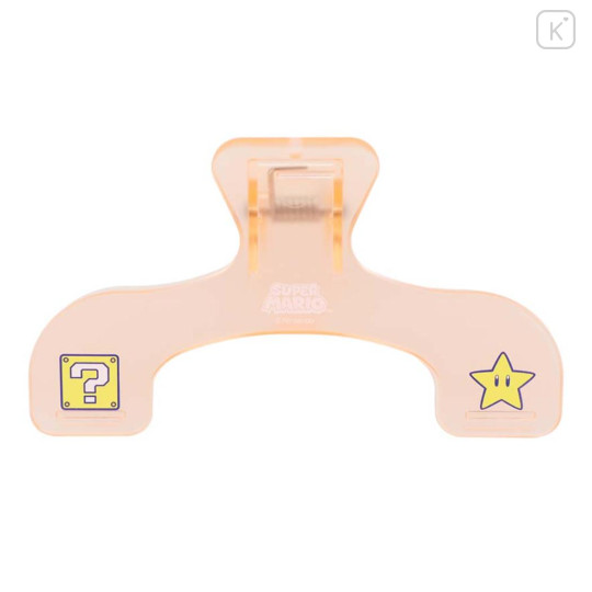 Japan Super Mario Ukanmuri Book Clip - Super Star - 1