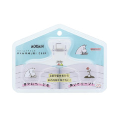 Japan Moomin Ukanmuri Book Clip - Moomintroll