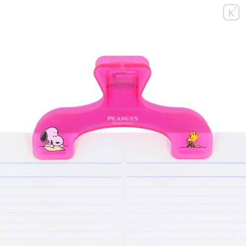 Japan Peanuts Ukanmuri Book Clip - Snoopy & Woodstock