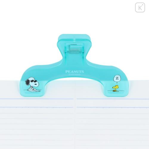 Japan Peanuts Ukanmuri Book Clip - Joe Cool & Woodstock - 4