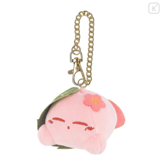 Japan Kirby Mascot Bag Charm - Kirby : Sleep Sakuramochi - 1