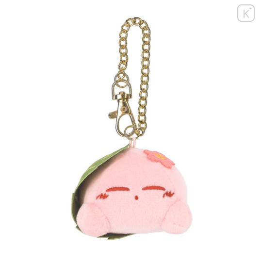 Japan Kirby Mascot Bag Charm - Kirby : Sleep Sakuramochi - 2