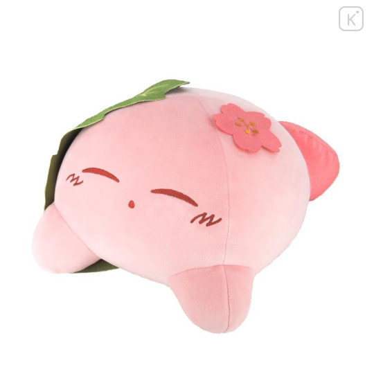 Japan Kirby Plush Toy (S) - Kirby : Sleep Sakuramochi - 1