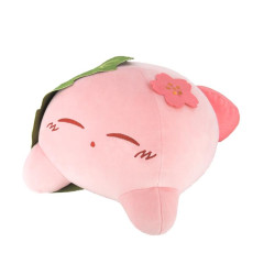 Japan Kirby Plush Toy (S) - Kirby : Sleep Sakuramochi