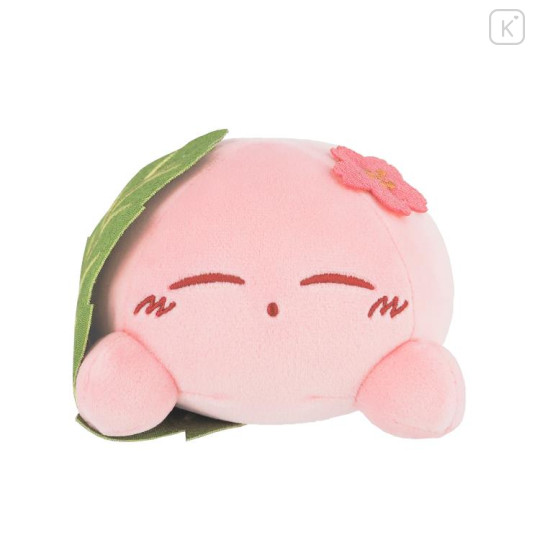 Japan Kirby Plush Toy (S) - Kirby : Sleep Sakuramochi - 2