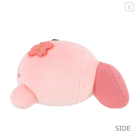 Japan Kirby Plush Toy (S) - Kirby : Sleep Sakuramochi - 4