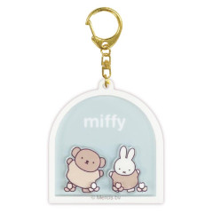 Japan Miffy Shaka Shaka Keychain - Boris & Miffy : Tulip