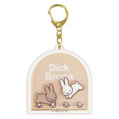 Japan Miffy Shaka Shaka Keychain - Miffy : Rabbit Running