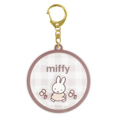 Japan Miffy Shaka Shaka Keychain - Miffy : Cherry Gingham