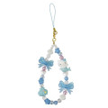 Japan Sanrio 90s Phone Strap - Hello Kitty : Mermaid Blue - 1