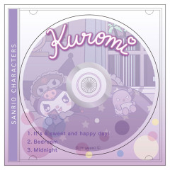 Japan Sanrio Memo Pad CD Style - Kuromi : Happy Day