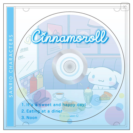 Japan Sanrio Memo Pad CD Style - Cinnamoroll : Happy Day - 1