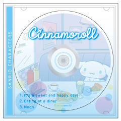 Japan Sanrio Memo Pad CD Style - Cinnamoroll : Happy Day