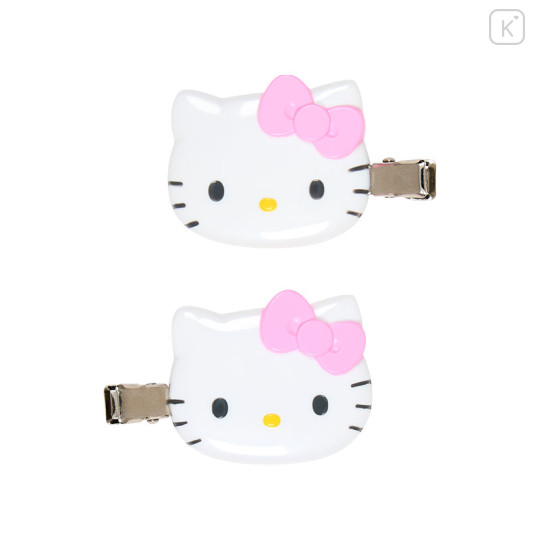 Japan Sanrio Original Bangs Clip Set - Hello Kitty : Pink - 2