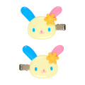 Japan Sanrio Original Bangs Clip Set - Usahana - 2
