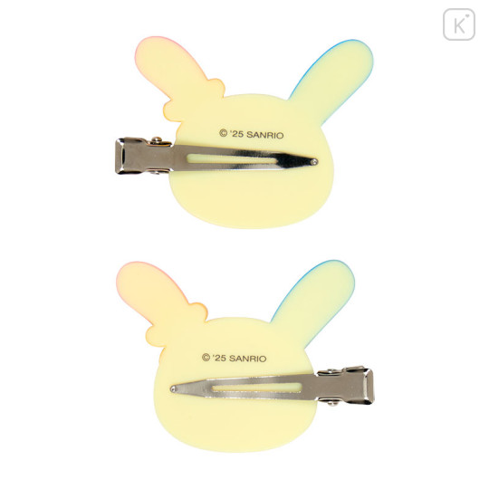 Japan Sanrio Original Bangs Clip Set - Usahana - 3