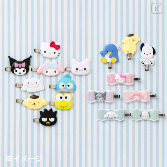Japan Sanrio Original Bangs Clip Set - Usahana - 5