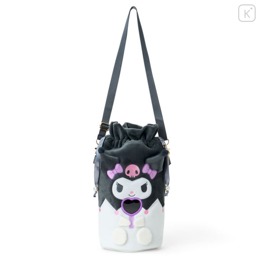 Japan Sanrio Original Penlight Shoulder Pouch - Kuromi : Enjoy Idol - 1