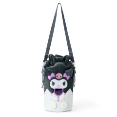 Japan Sanrio Original Penlight Shoulder Pouch - Kuromi : Enjoy Idol