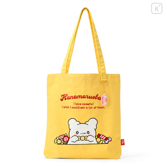 Japan Sanrio Original Tote Bag - Hanamaruobake : I Love Sweets - 1
