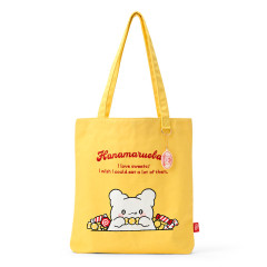 Japan Sanrio Original Tote Bag - Hanamaruobake : I Love Sweets