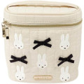 Japan Miffy Vanity Pouch - Miffy : My Favourite Ribbon Ivory - 1