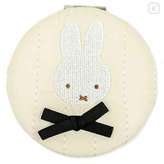 Japan Miffy 2-sided Compact Mirror - Miffy : My Favourite Ribbon Ivory - 1