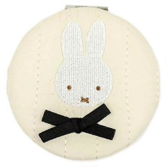 Japan Miffy 2-sided Compact Mirror - Miffy : My Favourite Ribbon Ivory