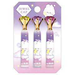 Japan Fuamii Pencil Cap Set - Bunny Night Sky Jewel Cap
