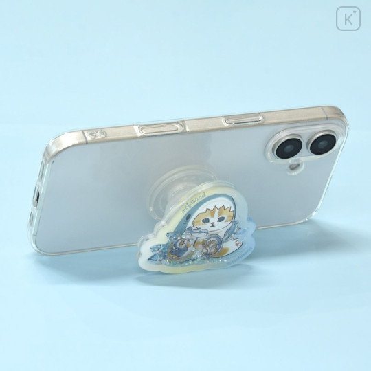 Japan Mofusand Pocopoco Smartphone Grip - Cat Shark : Shaka Shaka Bead - 4