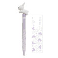 Japan Miffy Action Mascot Ballpoint Pen - Miffy : Rabbit Purple - 1