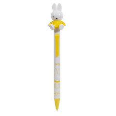 Japan Miffy Action Mascot Ballpoint Pen - Miffy : Dining Yellow