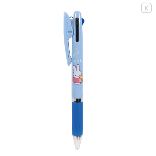 Japan Miffy Jetstream 3 Color Multi Ballpoint Pen - Miffy : Bear Blue - 1