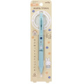 Japan Miffy Kuru Toga KS Mechanical Pencil - Miffy : Flower Ice Blue - 1