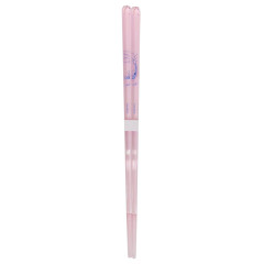 Japan Peanuts Clear Chopsticks 23cm - Snoopy & Woodstock : Chill Life Pink