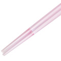 Japan Peanuts Clear Chopsticks 23cm - Snoopy & Woodstock : Chill Life Pink - 3