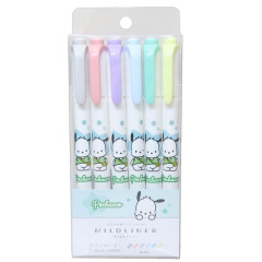 Japan Sanrio Mildliner Double-Sided Highlighter Set - Pochacco : Love