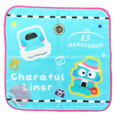 Japan Sanrio × JR East Mini Towel Handkerchief - Hangyodon : Charaful Liner