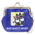 Japan Sanrio × JR East Gamaguchi Mascot Coin Case - Badtz-maru : Charaful Liner - 1